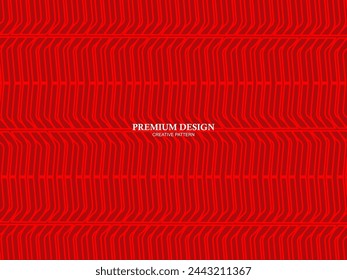 Premium background design with red luxury motif. Vector horizontal template, for digital luxury business banner, contemporary formal invitation, luxury voucher, gift certificate, etc.