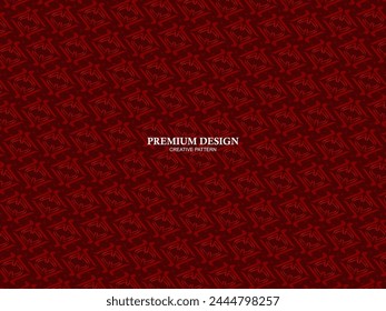 Premium background design with red luxury motif. Vector horizontal template, for digital luxury business banner, contemporary formal invitation, luxury voucher, gift certificate, etc.
