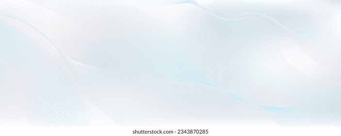 Premium-Hintergrund-Design mit weißem Linienmuster (Textur) in luxuriöser Pastellfarbe. Abstrakte horizontale Vektorvorlage für Geschäftsbanner, formale Hintergrundbilder, Prestigevoucher, luxuriöse Einladung