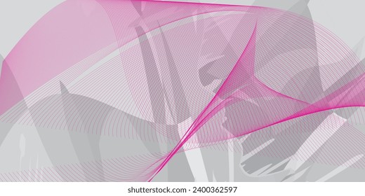Diseño de fondo de primera calidad con un patrón de línea blanca (textura) en color pastel de lujo. Resumen de plantilla de vector horizontal para banner de negocios, fondo formal, cupón de prestigio, invitación de lujo