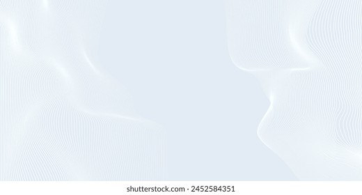 Premium background design with white line pattern texture in luxury pastel color. Abstract horizontal vector template for business banner, formal backdrop, prestigious voucher, luxury invite