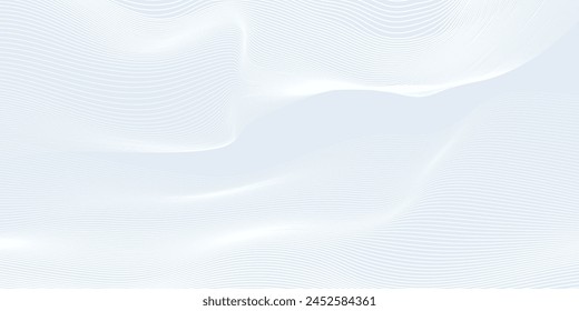 Premium-Hintergrunddesign mit weißer Linienmuster-Textur in luxuriöser Pastellfarbe. Abstrakte Horizontale Vektorgrafik Vorlage für Business Banner, formaler Hintergrund