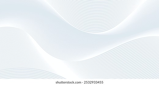 Premium background design with white line pattern (texture) in luxury pastel colour. Abstract horizontal vector template for business banner, formal backdrop,