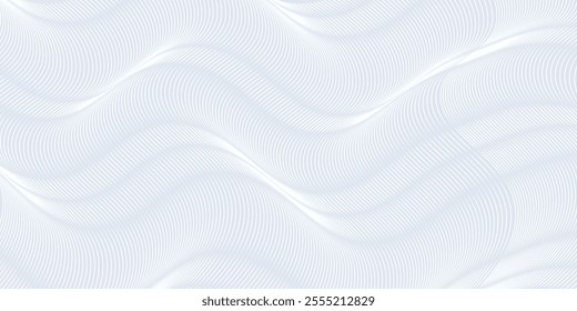 Premium background design with white line pattern (texture) in luxury pastel colour. Abstract horizontal vector template for business banner, formal backdrop,