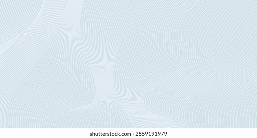 Premium background design with white line pattern (texture) in luxury pastel colour. Abstract horizontal vector template for business banner, formal backdrop,
