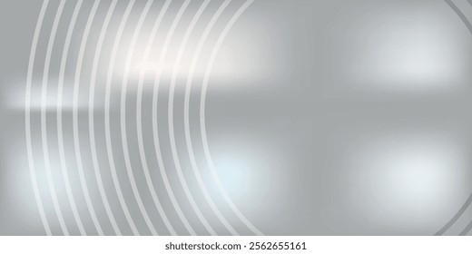 Premium background design with white line pattern (texture) in luxury pastel colour. Abstract horizontal vector template for business banner, formal backdrop, prestigious voucher, luxe invite