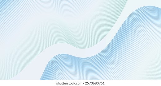 Premium background design with white line pattern (texture) in luxury pastel colour. Abstract horizontal vector template art simple