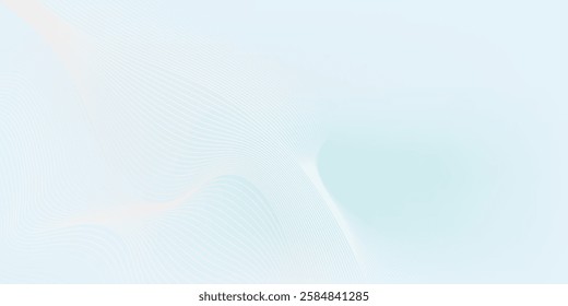 Premium background design with white line pattern (texture) in luxury pastel colour. Abstract horizontal vector template for business banner, formal backdrop