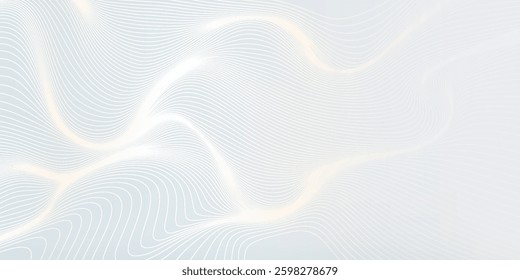 Premium background design with white line pattern (texture) in luxury pastel colour. Abstract horizontal vector template for business banner, formal backdrop,vector eps10