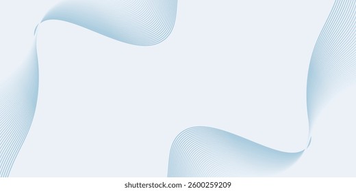 Premium background design with white line pattern in luxury pastel colour. Abstract horizontal vector template abstract modern