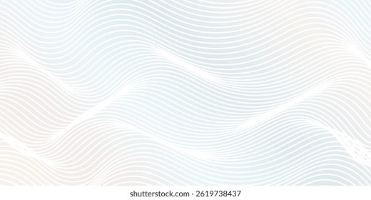 Premium background design with white line pattern luxury pastel colour. Abstract horizontal vector template for business banner modern