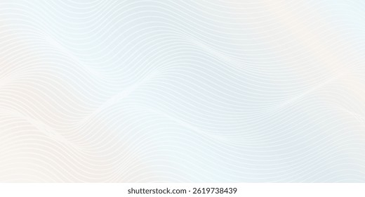 Premium background design with white line pattern luxury pastel colour. Abstract horizontal vector template for business banner modern abstract
