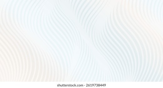 Premium background design with white line pattern luxury pastel colour. Abstract horizontal vector template for business banner modern abstract simple design