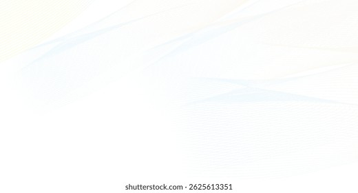 Premium background design with white line pattern (texture) in luxury pastel colour. Abstract horizontal vector template for business banner, formal backdrop, prestigious voucher, luxe invite