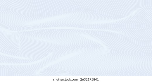 Premium background design with white line pattern (texture) in luxury pastel colour. Abstract horizontal vector template for business banner, formal backdrop, prestigious voucher, luxe invite