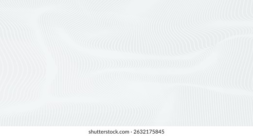 Premium background design with white line pattern (texture) in luxury pastel colour. Abstract horizontal vector template for business banner, formal backdrop, prestigious voucher, luxe invite