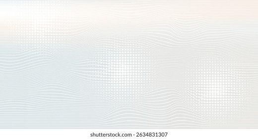 Premium background design with white line pattern (texture) in luxury pastel colour. Abstract horizontal vector template for business banner, formal backdrop,