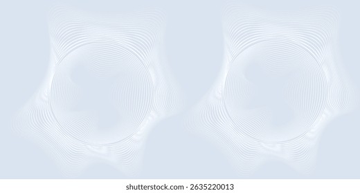 Premium background design with white line pattern (texture) in luxury pastel colour. Abstract horizontal vector template for business banner, formal backdrop, prestigious voucher, luxe invite
