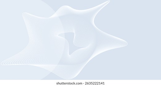 Premium background design with white line pattern (texture) in luxury pastel colour. Abstract horizontal vector template for business banner, formal backdrop, prestigious voucher, luxe invite
