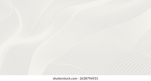 Premium background design with white line pattern (texture) in luxury pastel colour. Abstract horizontal vector template for business banner, formal backdrop,