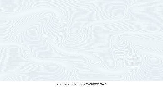 Premium background design with white line pattern (texture) in luxury pastel colour. Abstract horizontal vector template for business banner, formal backdrop, prestigious voucher, luxe invite