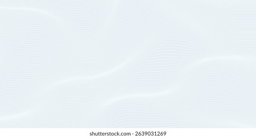 Premium background design with white line pattern (texture) in luxury pastel colour. Abstract horizontal vector template for business banner, formal backdrop, prestigious voucher, luxe invite