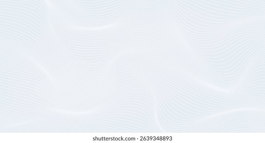 Premium background design with white line pattern (texture) in luxury pastel colour. Abstract horizontal vector template for business banner, formal backdrop, prestigious voucher, luxe invite