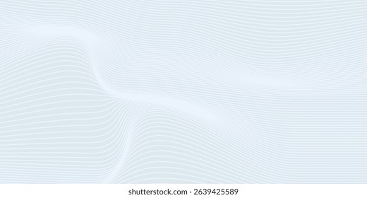 Premium background design with white line pattern (texture) in luxury pastel colour. Abstract horizontal vector template for business banner, formal backdrop, prestigious voucher, luxe invite