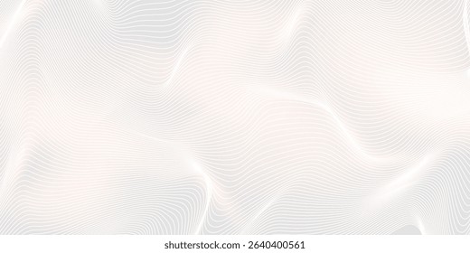 Premium background design with white line pattern (texture) in luxury pastel colour. Abstract horizontal vector template for business banner. vector illustration eps 10