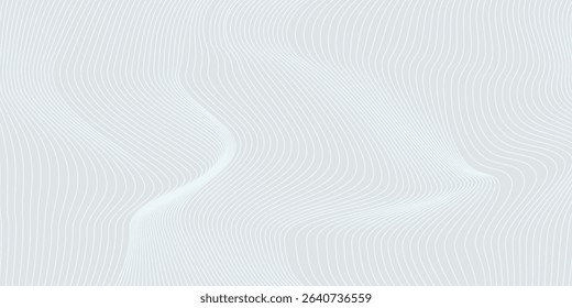 Premium background design with white line pattern (texture) in luxury pastel colour. Abstract horizontal vector template for business banner, formal backdrop, modern