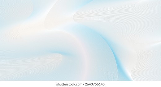 Premium background design with white line pattern (texture) in luxury pastel colour. Abstract horizontal vector template for business banner, formal backdrop, modern. vector illustration