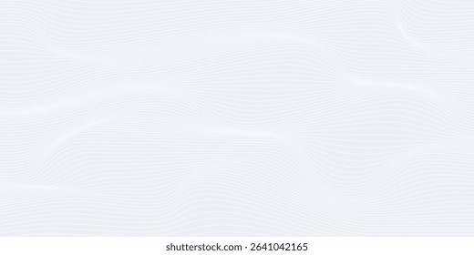 Premium background design with white line pattern (texture) in luxury pastel colour. Abstract horizontal vector template for business banner, formal backdrop, prestigious voucher, luxe invite