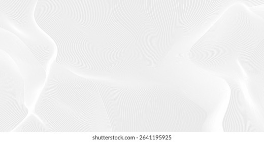 Premium background design with white line pattern (texture) in luxury pastel colour. Abstract horizontal vector template for business banner.