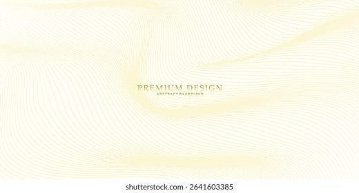 Premium background design with white line pattern (texture) in luxury pastel colour.vector eps10
