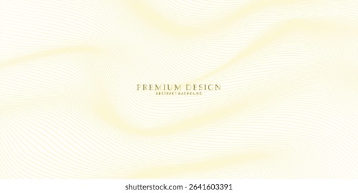 Premium background design with white line pattern (texture) in luxury pastel colour.vector eps10