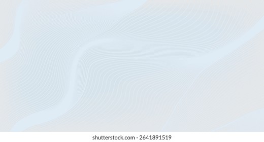 Premium background design with white line pattern (texture) in luxury pastel colour. Abstract horizontal vector template for business banner, formal backdrop, prestigious voucher, luxe invite