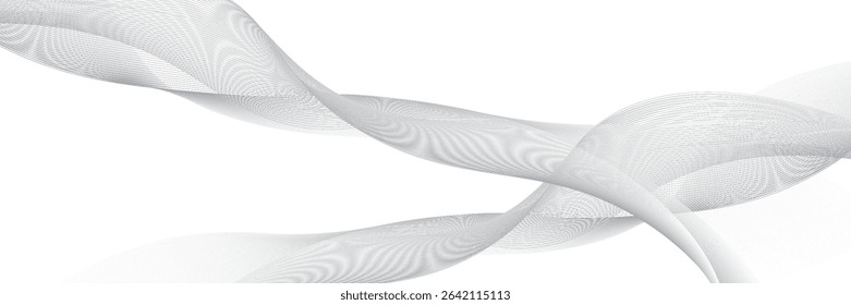 Premium background design with white line pattern (texture) in luxury pastel colour. Abstract horizontal vector template for business banner, formal backdrop, prestigious voucher, eps10
