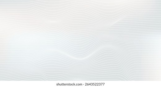 Premium background design with white line pattern (texture) in luxury pastel colour. Abstract horizontal vector template for business banner, formal backdrop,