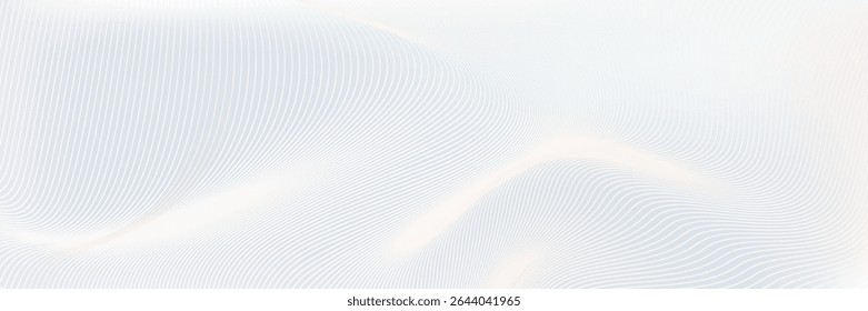 Premium background design with white line pattern (texture) in luxury pastel colour. Abstract horizontal vector template for business banner, formal backdrop,vector eps10.