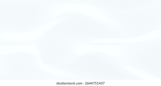Diseño de fondo de Premium con patrón de línea blanca (textura) en color pastel lujoso. Abstractas ilustrador de Vector Horizontal.
