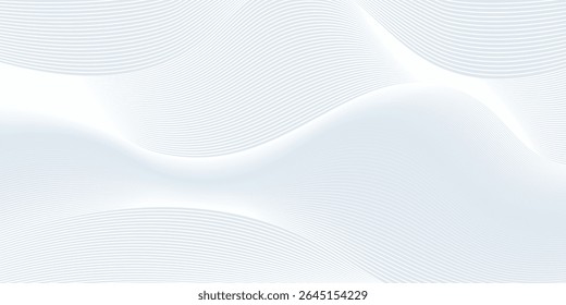 Premium background design with white line pattern (texture) in luxury pastel colour. Abstract horizontal vector template for business banner, formal backdrop,