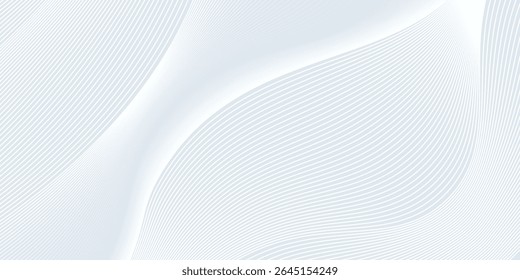 Premium background design with white line pattern (texture) in luxury pastel colour. Abstract horizontal vector template for business banner, formal backdrop,