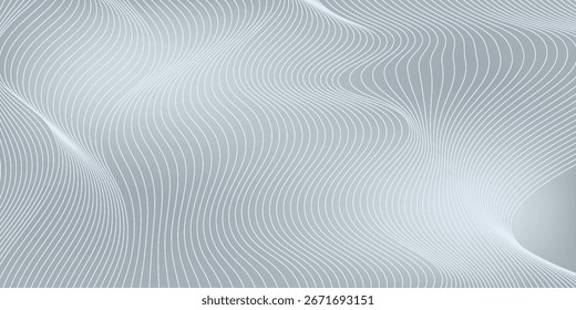 Diseño de fondo de Premium con patrón de línea blanca (textura) en color pastel lujoso. Plantilla Horizontal Abstractas del Vector para el Anuncio de negocios, telón de fondo formal, voucher prestigioso, invitación del lujo