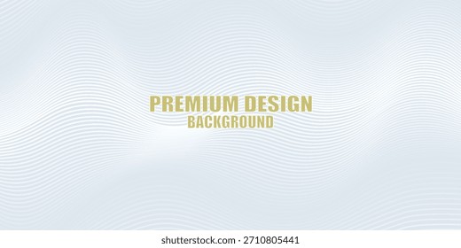 Diseño de fondo de Premium con patrón de línea blanca (textura) en color pastel lujoso. Plantilla Horizontal Abstractas del Vector para el Anuncio de negocios, telón de fondo formal, voucher prestigioso, invitación del lujo