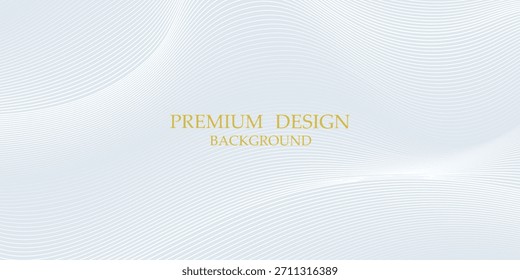 Diseño de fondo de Premium con patrón de línea blanca (textura) en color pastel lujoso. Plantilla Horizontal Abstractas del Vector para el Anuncio de negocios, telón de fondo formal, voucher prestigioso, invitación del lujo