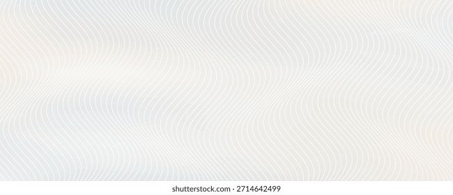 Diseño de fondo de Premium con patrón de línea blanca (textura) en color pastel lujoso. Plantilla Horizontal Abstractas del Vector para el Anuncio empresarial,
