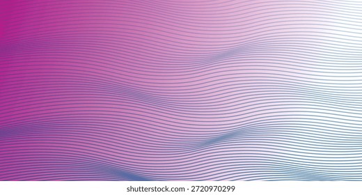 Premium-Hintergrunddesign mit weißem Linienmuster (Textur) in luxuriöser Pastellfarbe. Abstrakte horizontale Vektorvorlage für Business-Banner, formale Kulisse, prestigeträchtiger Gutschein, luxe invite