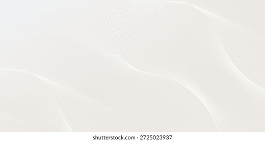 Diseño de fondo de Premium con patrón de línea blanca (textura) en color pastel lujoso. Plantilla Horizontal Abstractas del Vector para el Anuncio del negocio, telón de fondo formal,