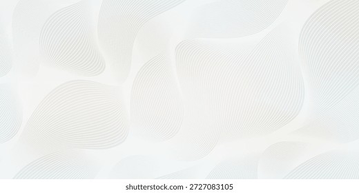 Design de fundo premium com padrão de linha branca (textura) em cor pastel de luxo. Modelo vetorial horizontal abstrato. modern