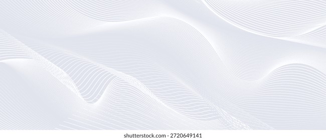 Premium-Hintergrunddesign mit weißen Linien Muster (Textur) in Luxus-Pastellfarben.Vektorgrafik

